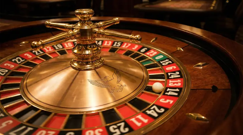 Rueda de ruleta girando en MGM Casino México